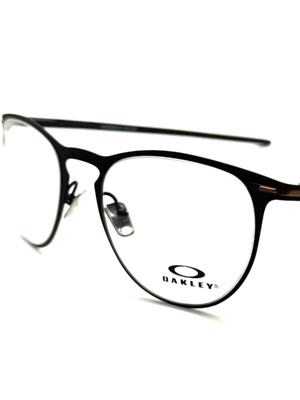 NEW OAKLEY MONEY CLIP OX5145-0150 Satin Black Unisex Eyeglasses 50mm 18 135